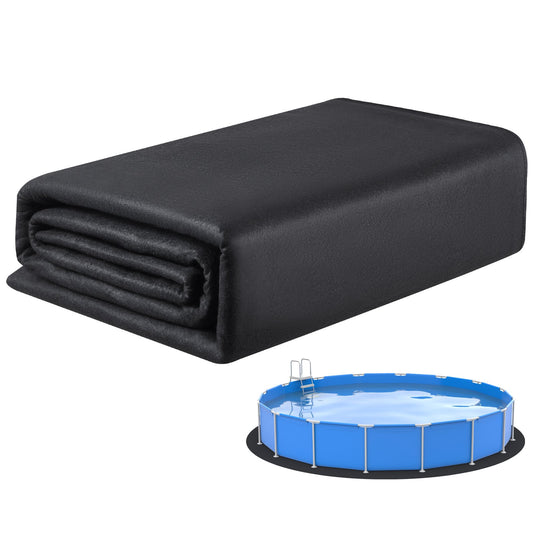 12ft Round Pool Liner Pad Swimming Pool